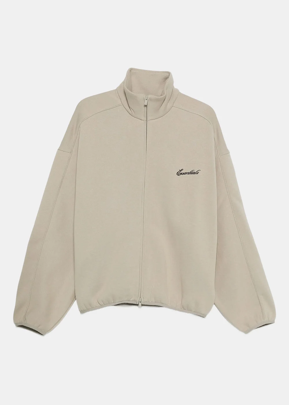 Abbey Stone Modern Fit Fleece Track Jacket - 1