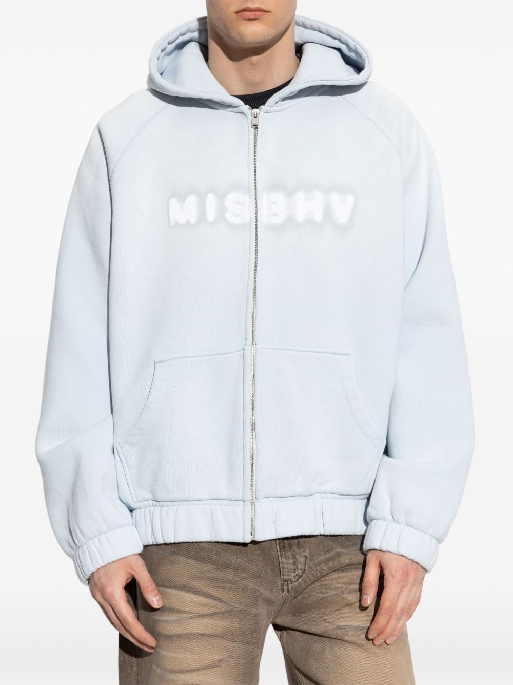zip-up hoodie - 3