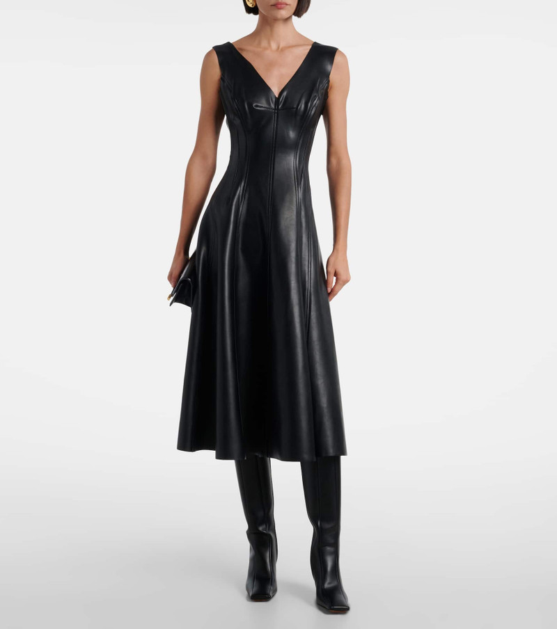NORMA KAMALI Paneled midi dress outlook