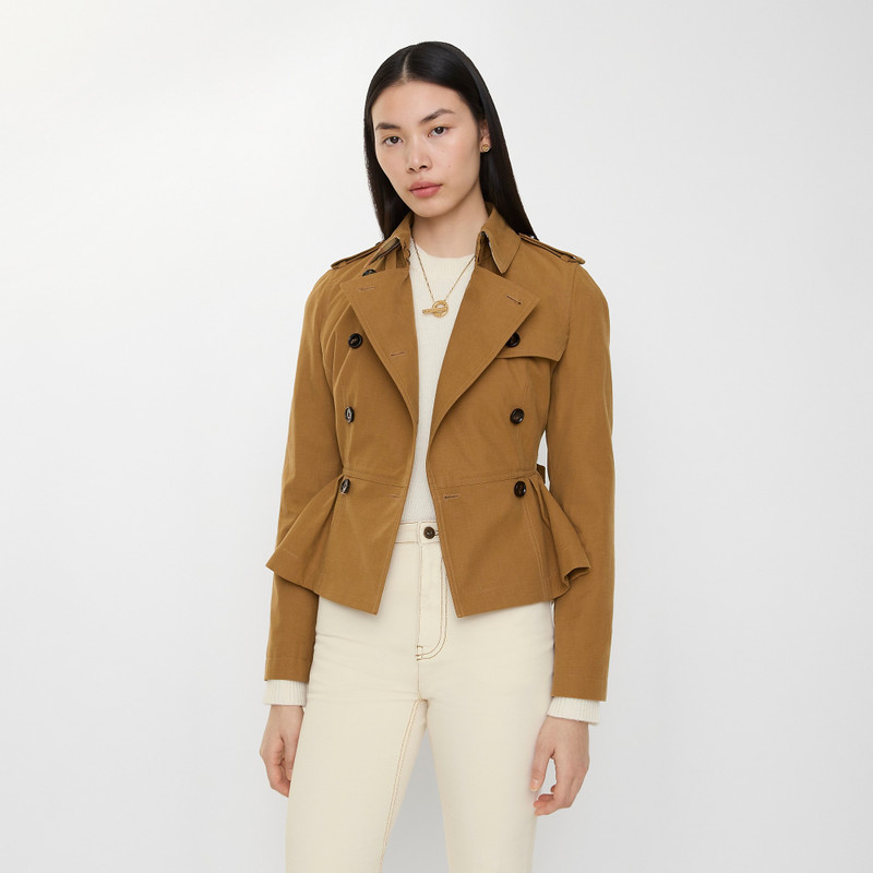 Cotton Isabella Trench Jacket 3