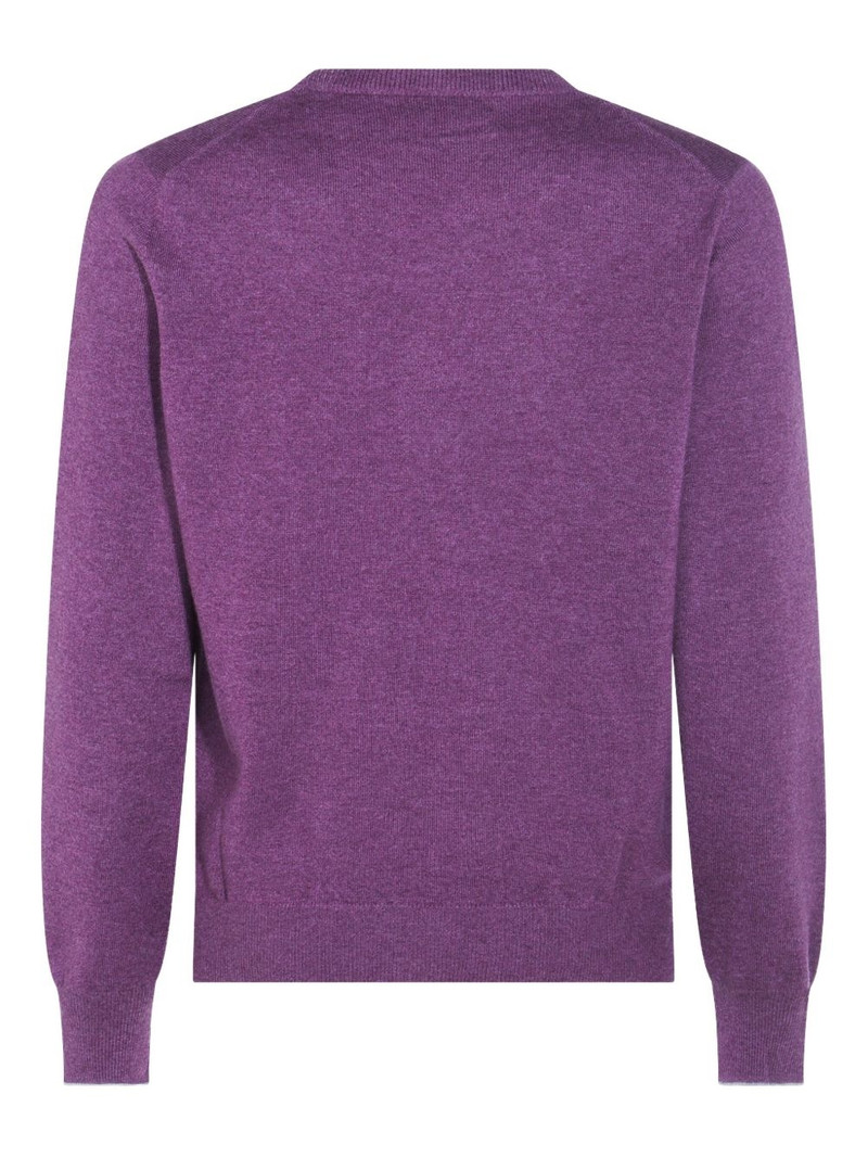 Brunello Cucinelli crew-neck wool sweater outlook