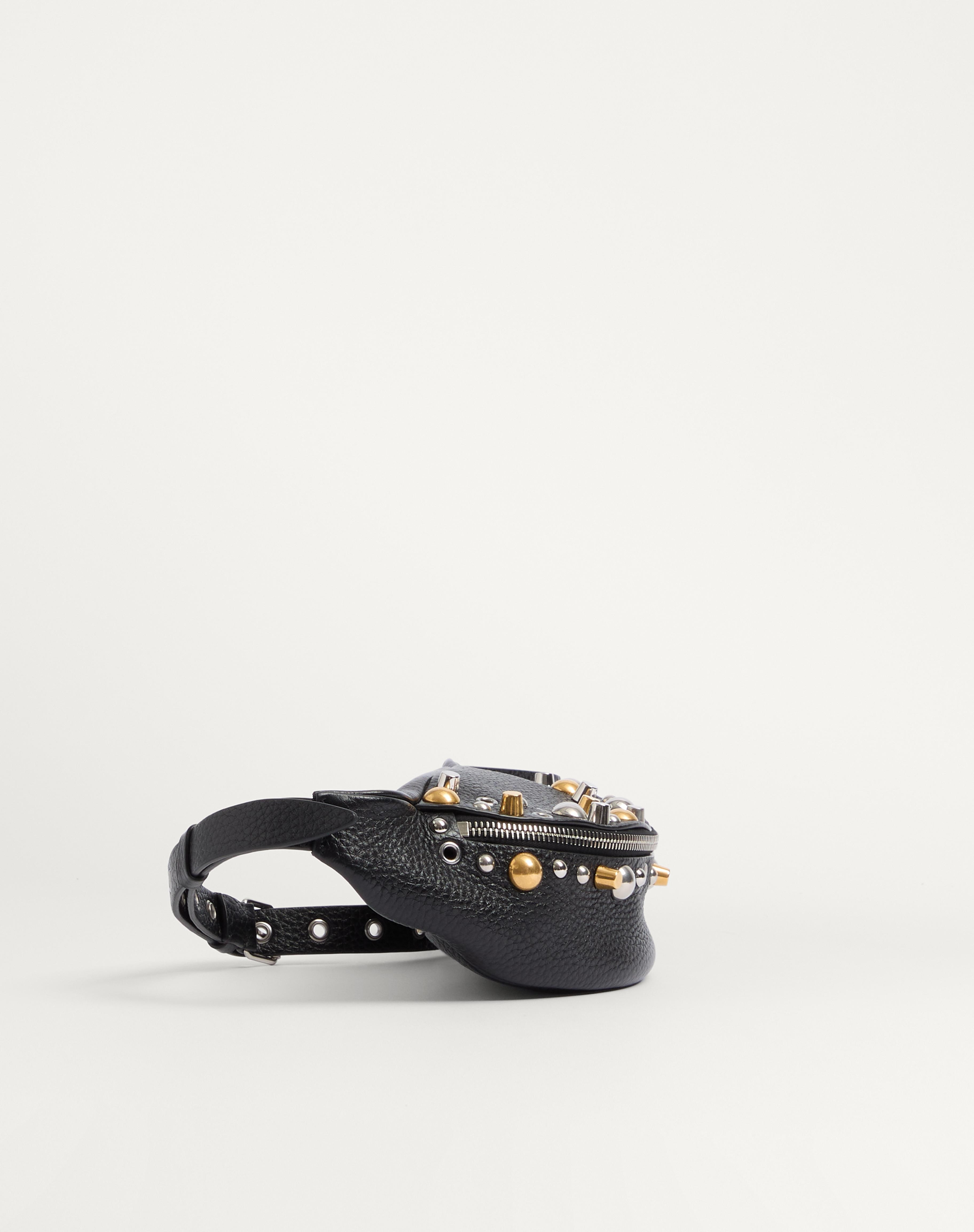 VALENTINO GARAVANI NELLCÔTE BELT BAG IN GRAINY CALFSKIN - 3