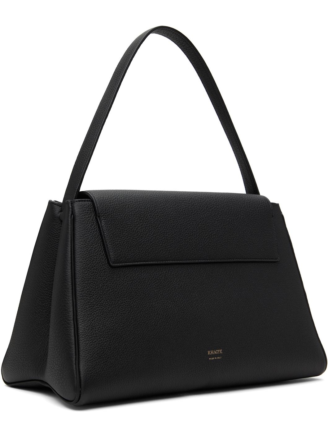 Black Audrey Top Handle Bag - 3
