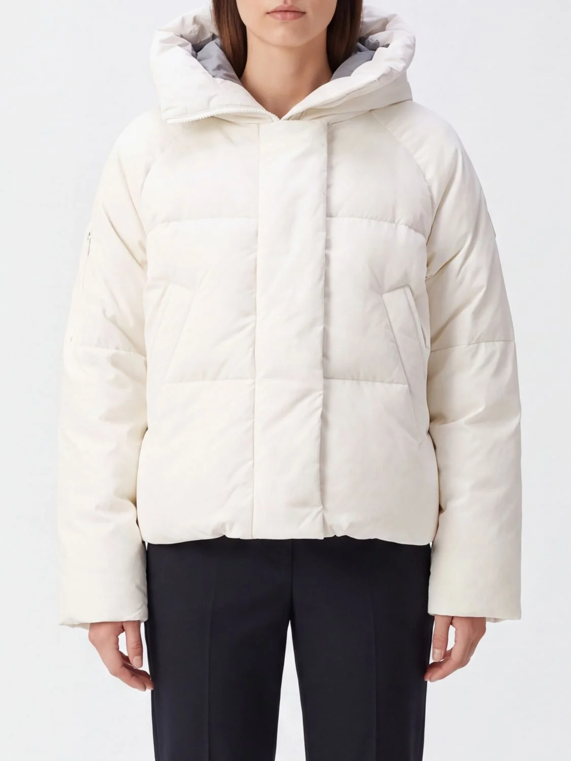 CANADA GOOSE Chilliwack Hooded Cropped Bomber Puffer Jacket - 1