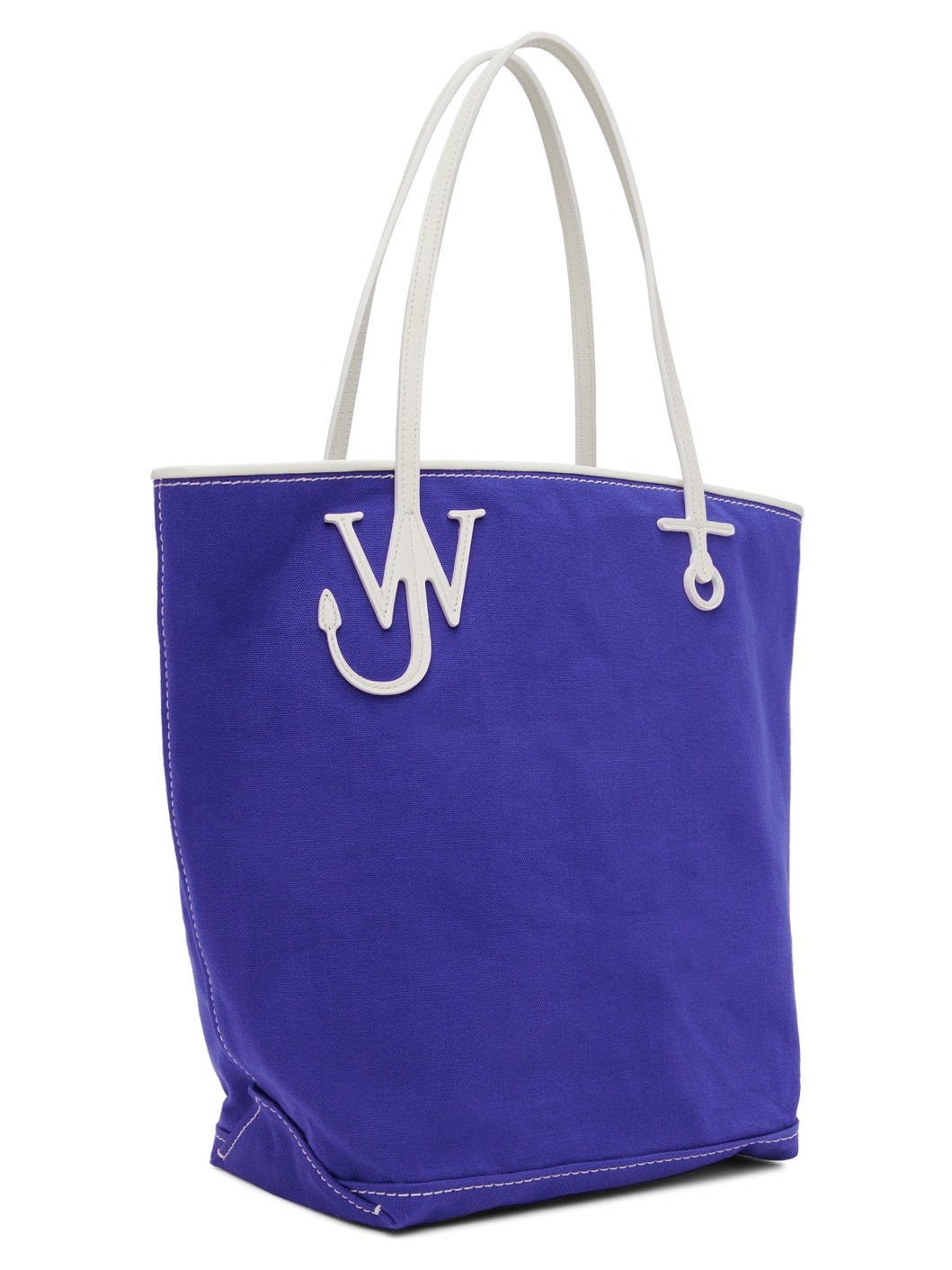 Blue Tall Anchor Tote - 2