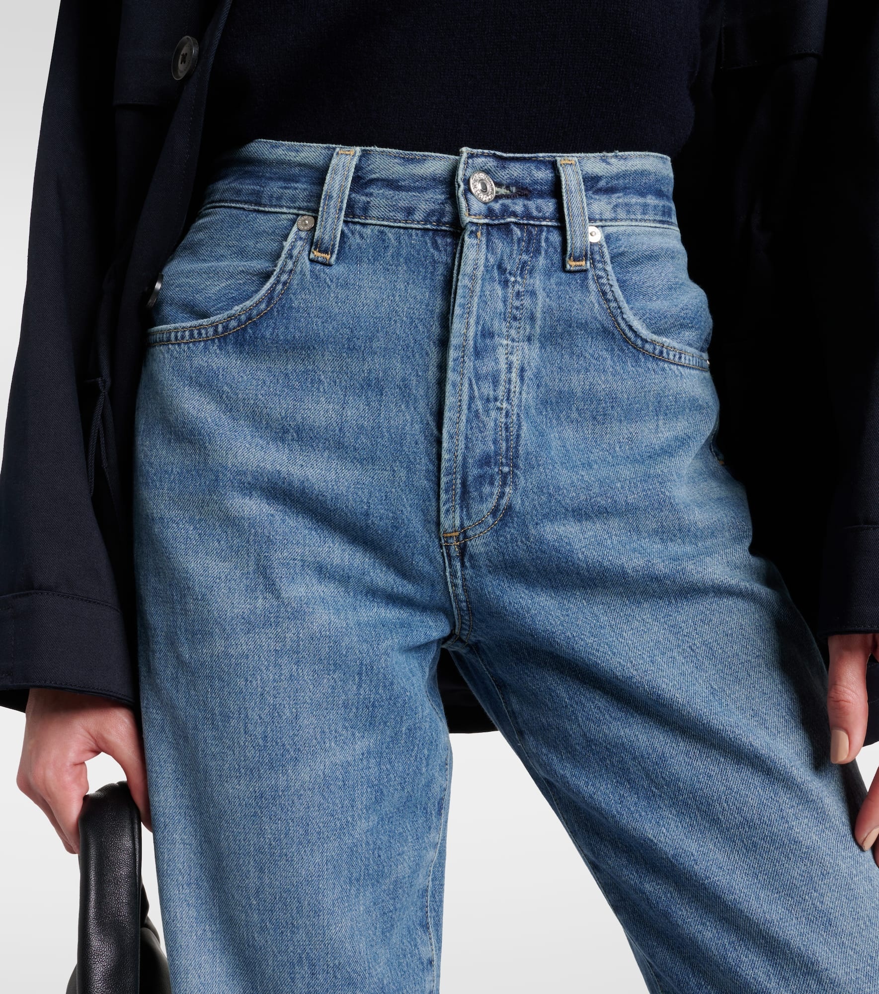 Annina mid-rise wide-leg jeans - 4