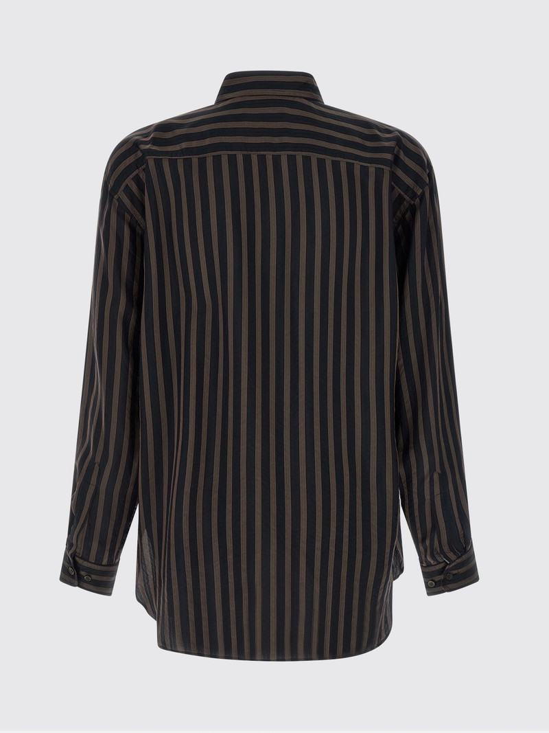 DRIES VAN NOTEN Striped Cupro Shirt 3