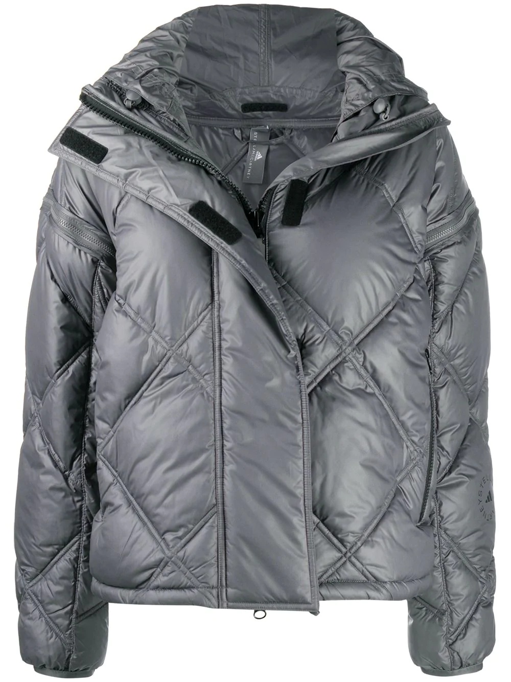 detachable-sleeve puffer jacket - 1