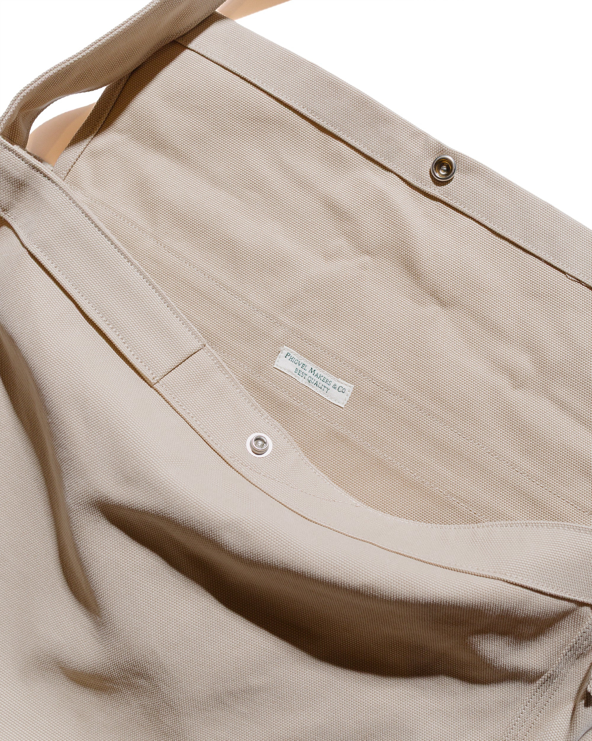Duck Cloth Mail Bag Cream - 2