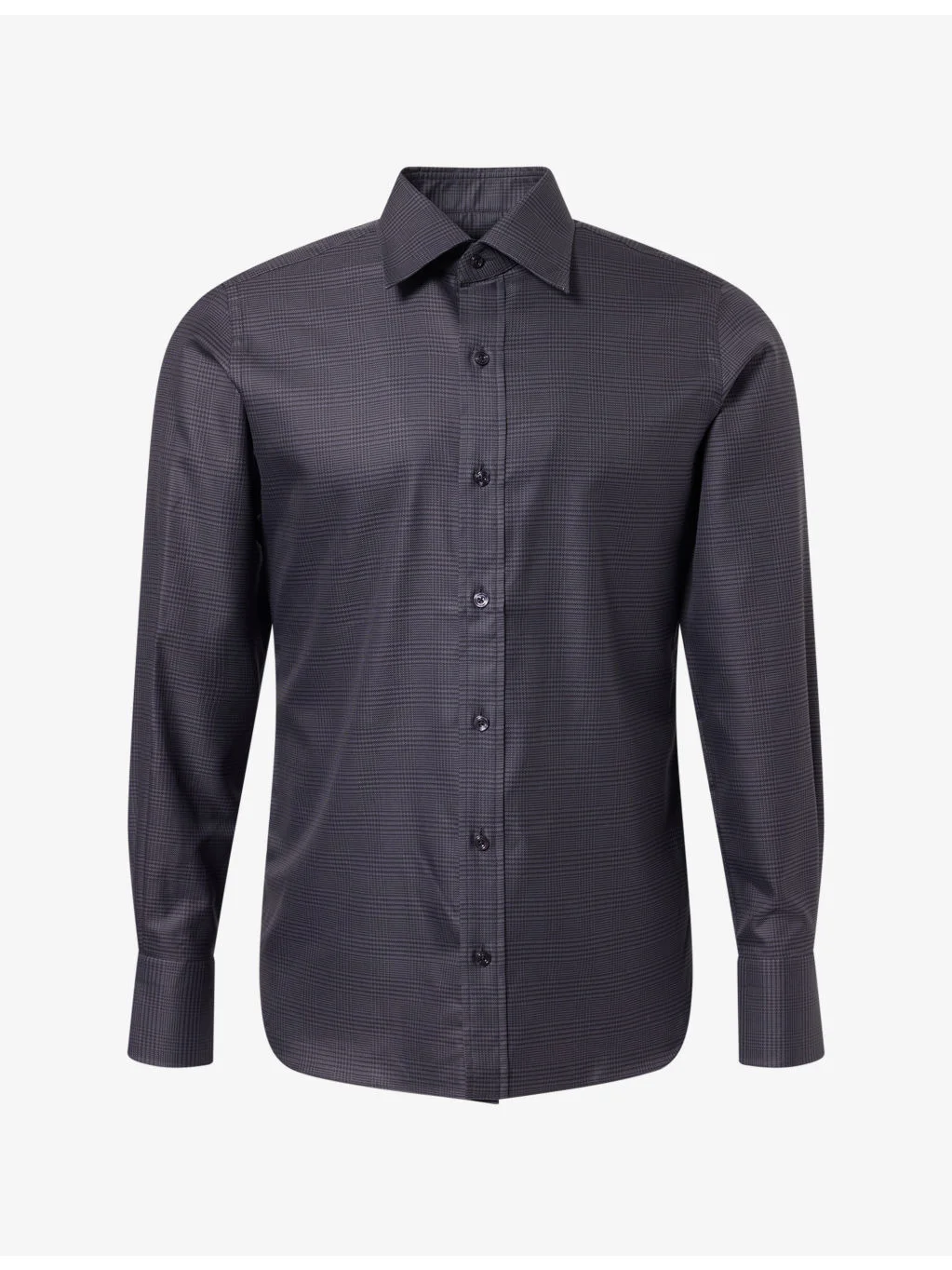 Slim-Fit Cotton Shirt - 1