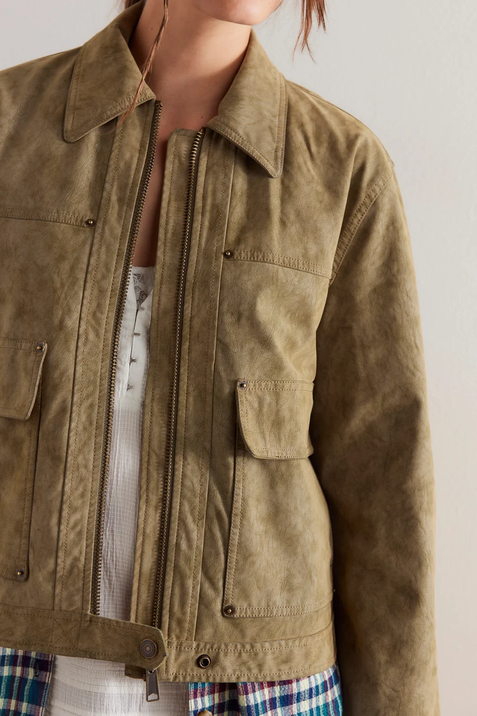 We The Free Blair Vegan Suede Jacket - 1