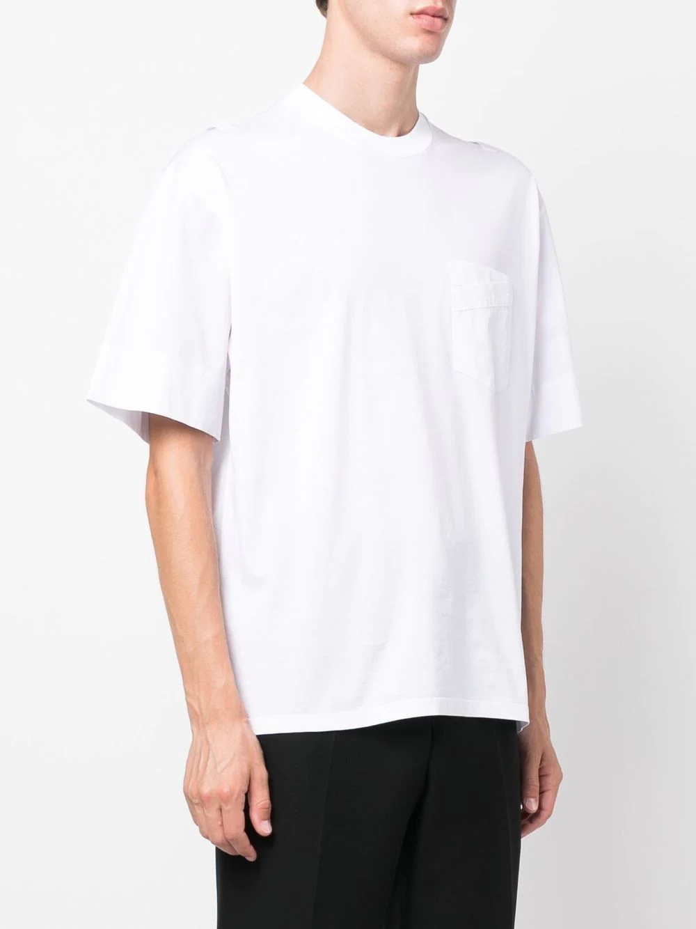 short-sleeve cotton T-shirt - 3