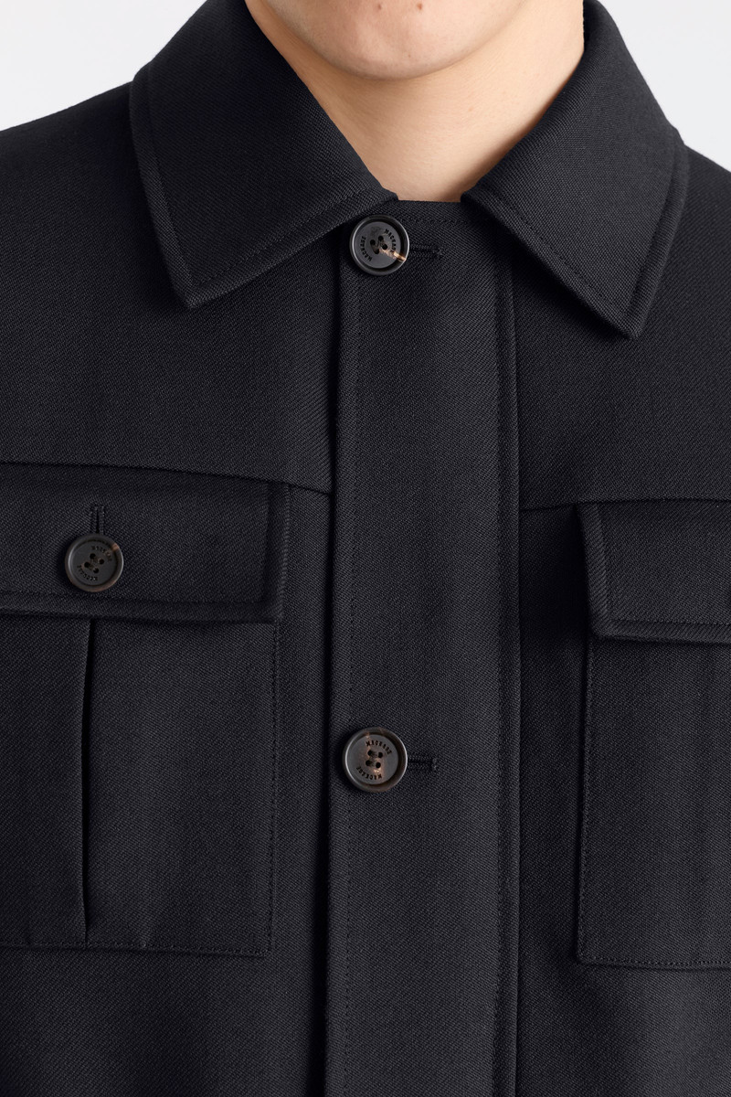 JUDSON Wool Gabardine Safari Jacket 9