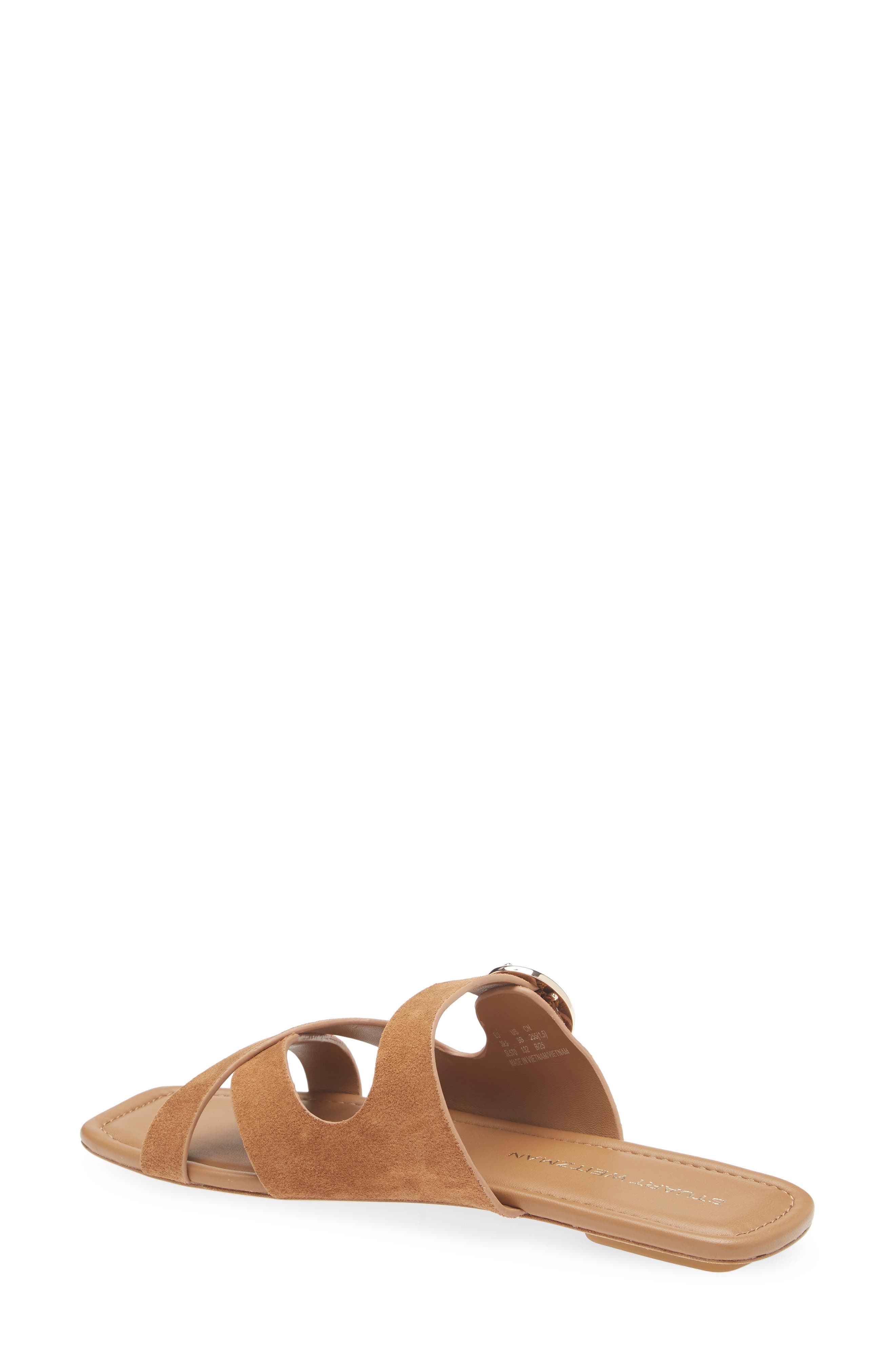 Stuart Weitzman Villa Slide Sandal in Doe at Nordstrom - 2