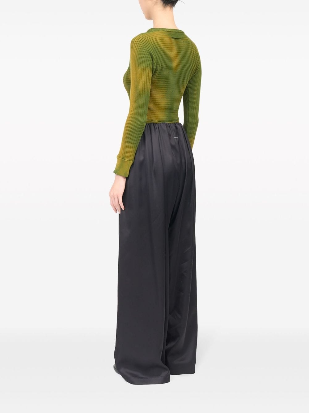 pleated high-waist trousers - 5