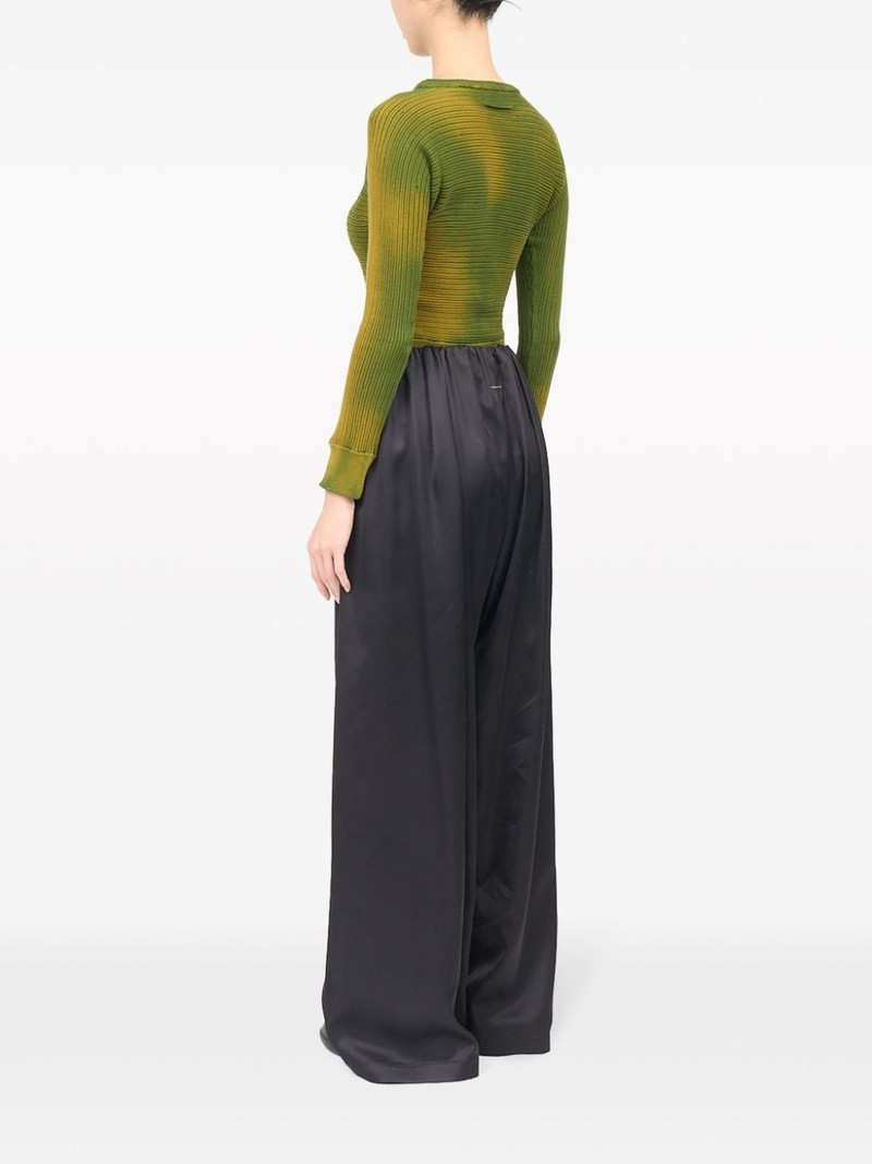 주름을 잡은 high-waist 바지 5