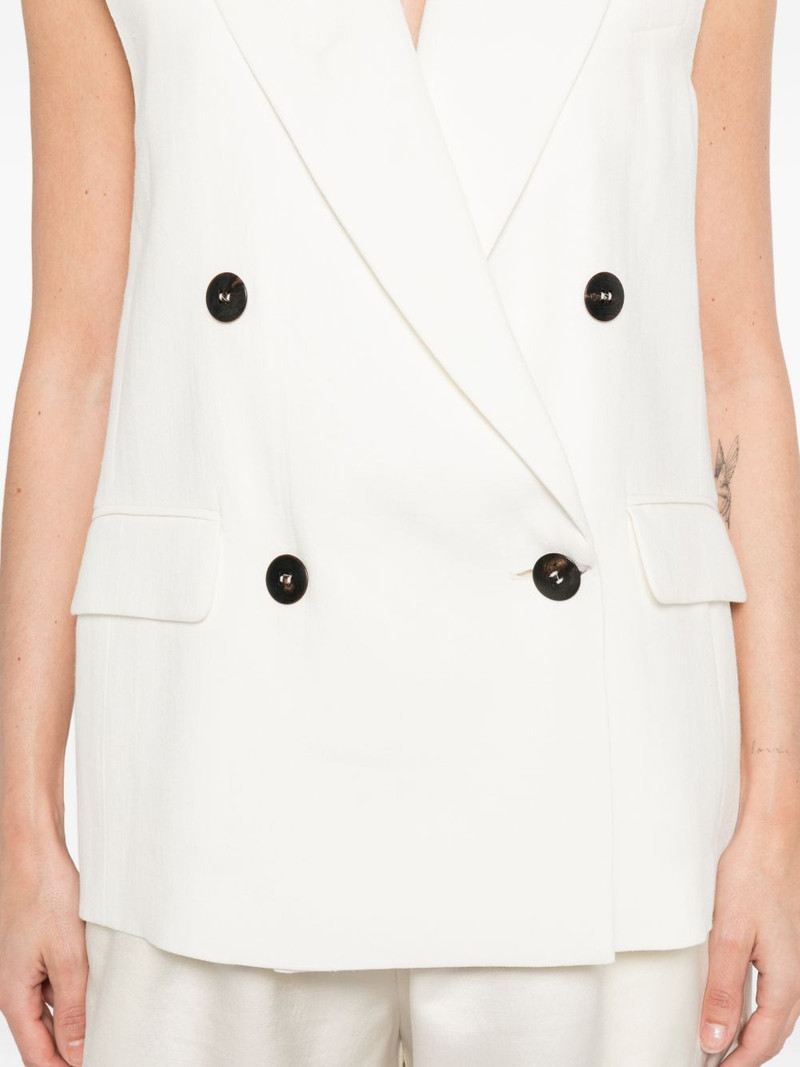 Staia double-breasted waistcoat 5