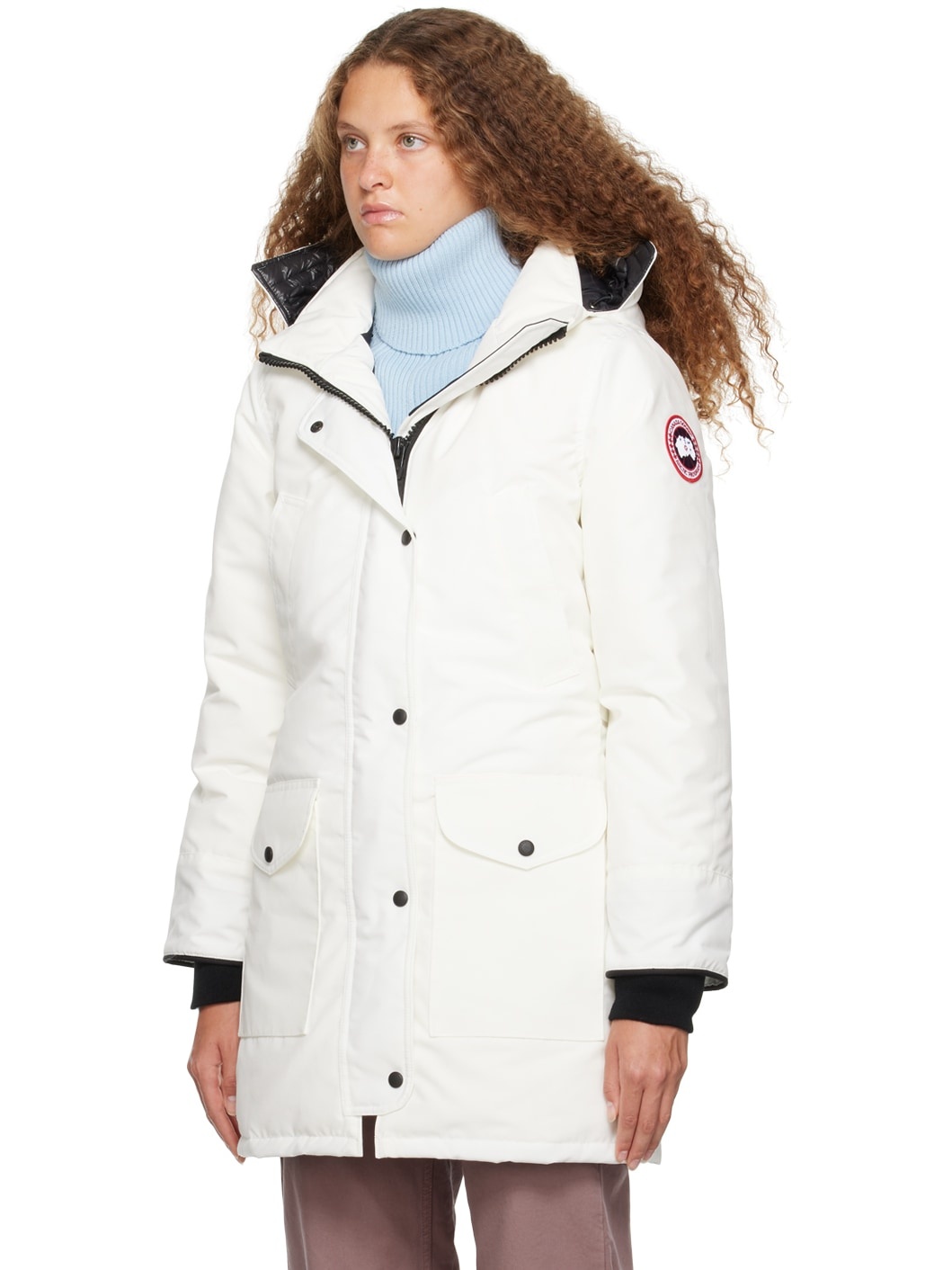 White Trillium Down Jacket - 4