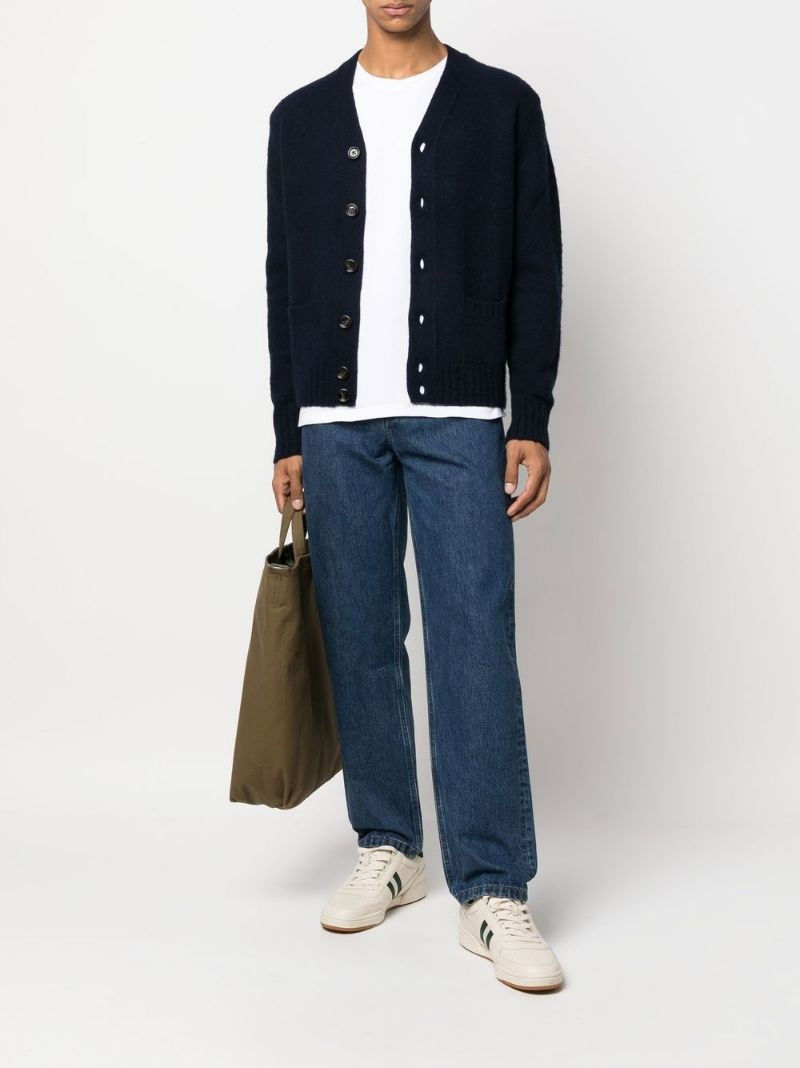 Aspesi button-down knit cardigan outlook