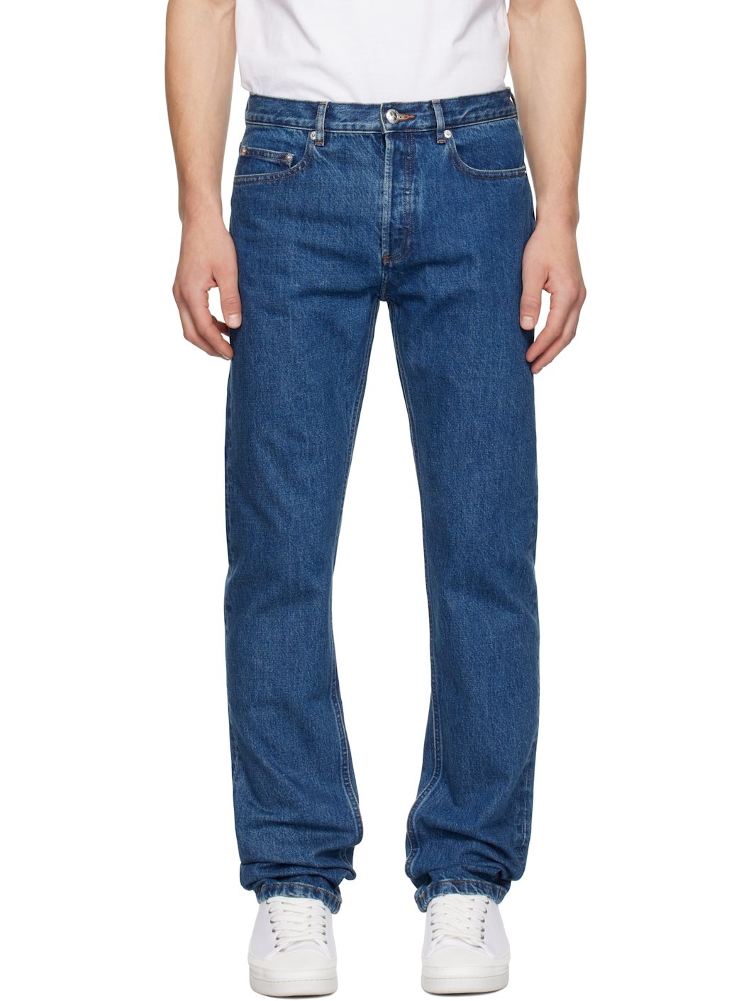 Blue New Standard Jeans - 1