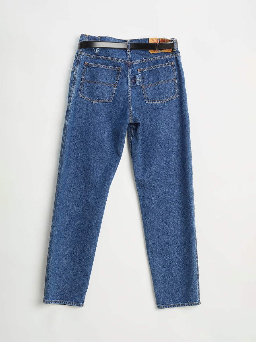 Magliano | Super Work Pants Slightly Washed Blue - 2