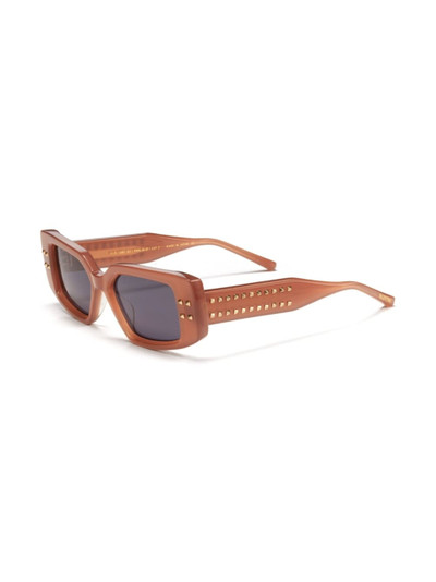Valentino Rockstud-embellishment sunglasses outlook
