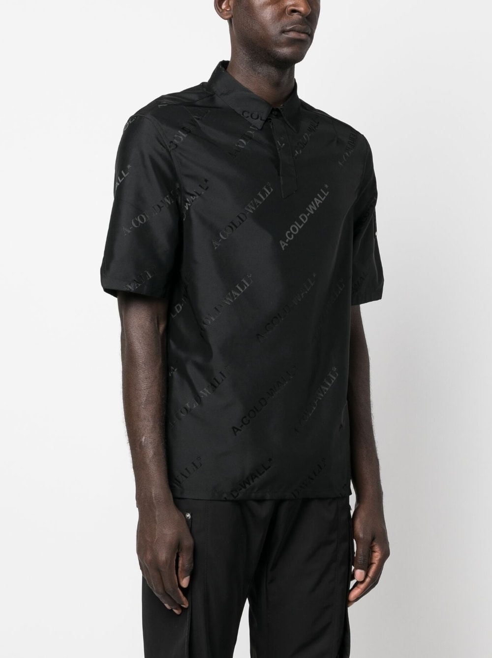 logo-print short-sleeve shirt - 3