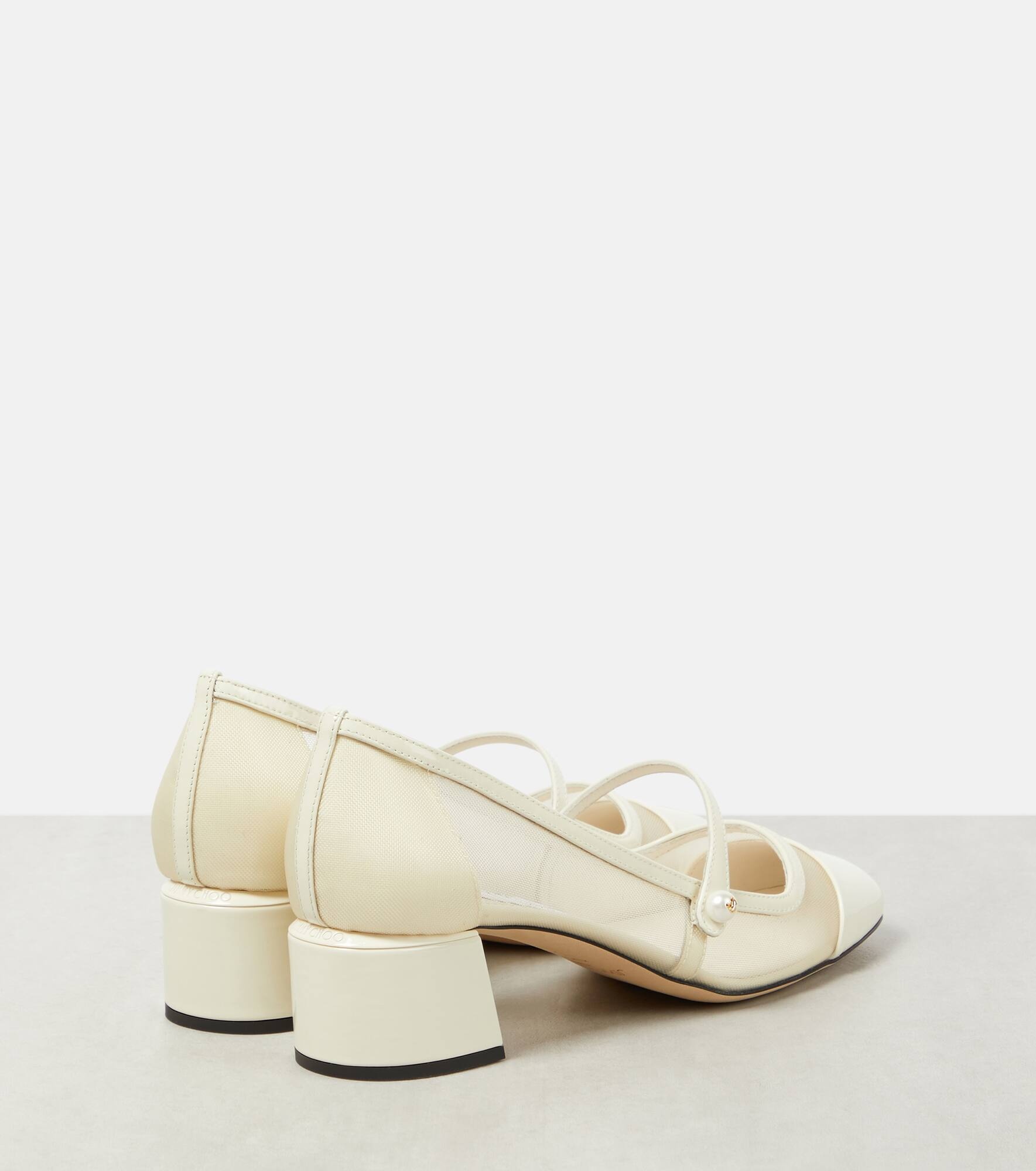 Bridal Elisa 45 mesh Mary Jane pumps - 3