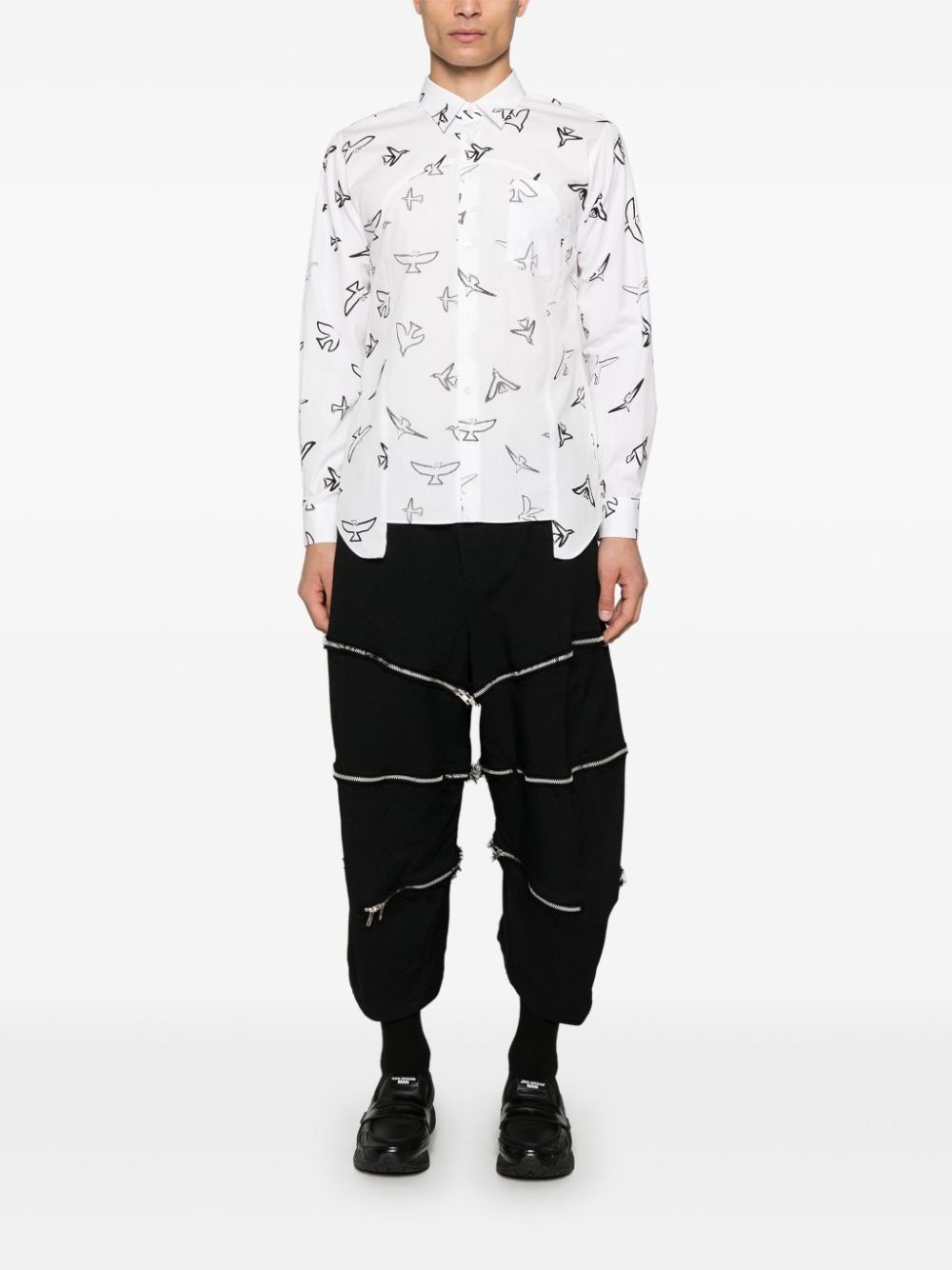 detachable-panels trousers - 2