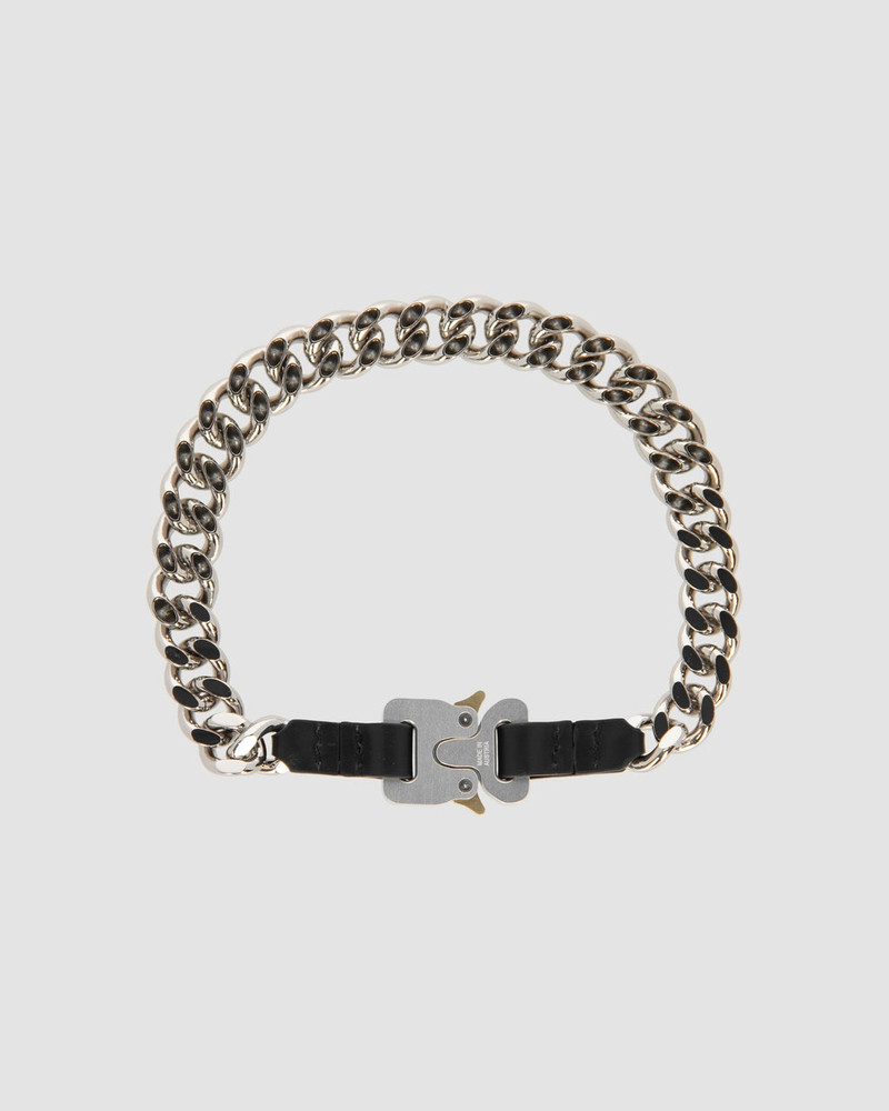 1017 ALYX 9SM CHAIN NECKLACE W/ LEATHER DETAILS outlook