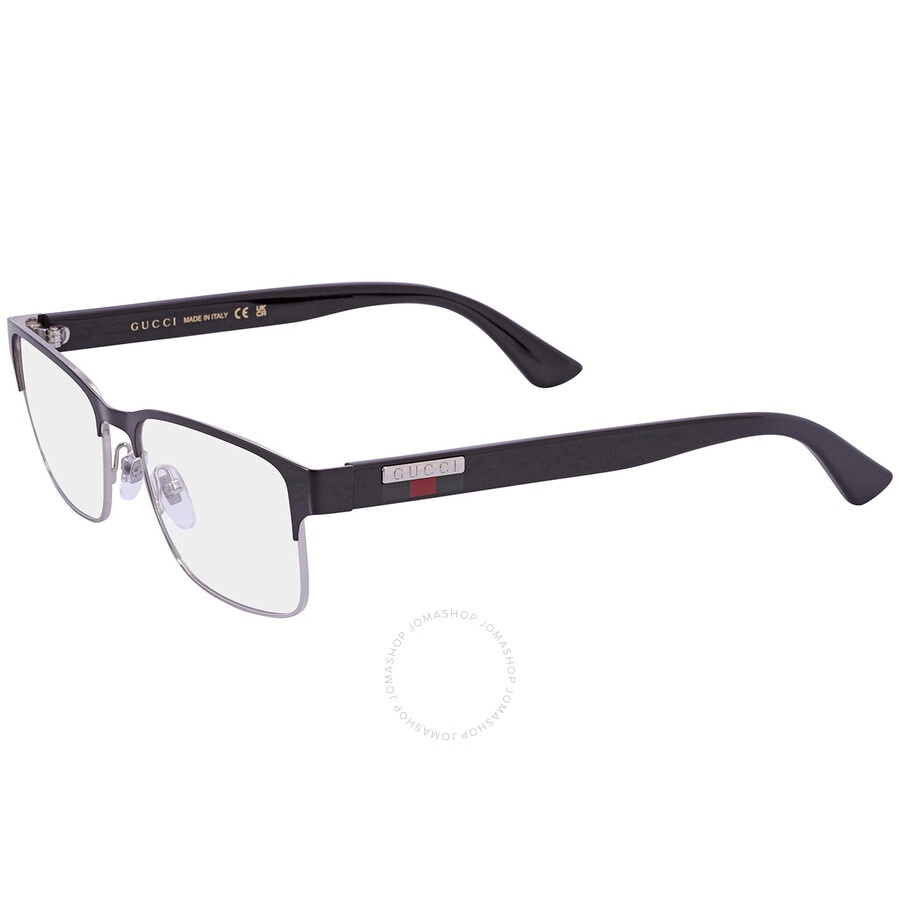 Gucci Demo Rectangular Men's Eyeglasses GG0750O 001 56 - 3