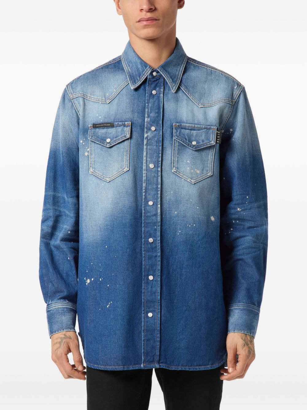 paint-splatter shirt - 3