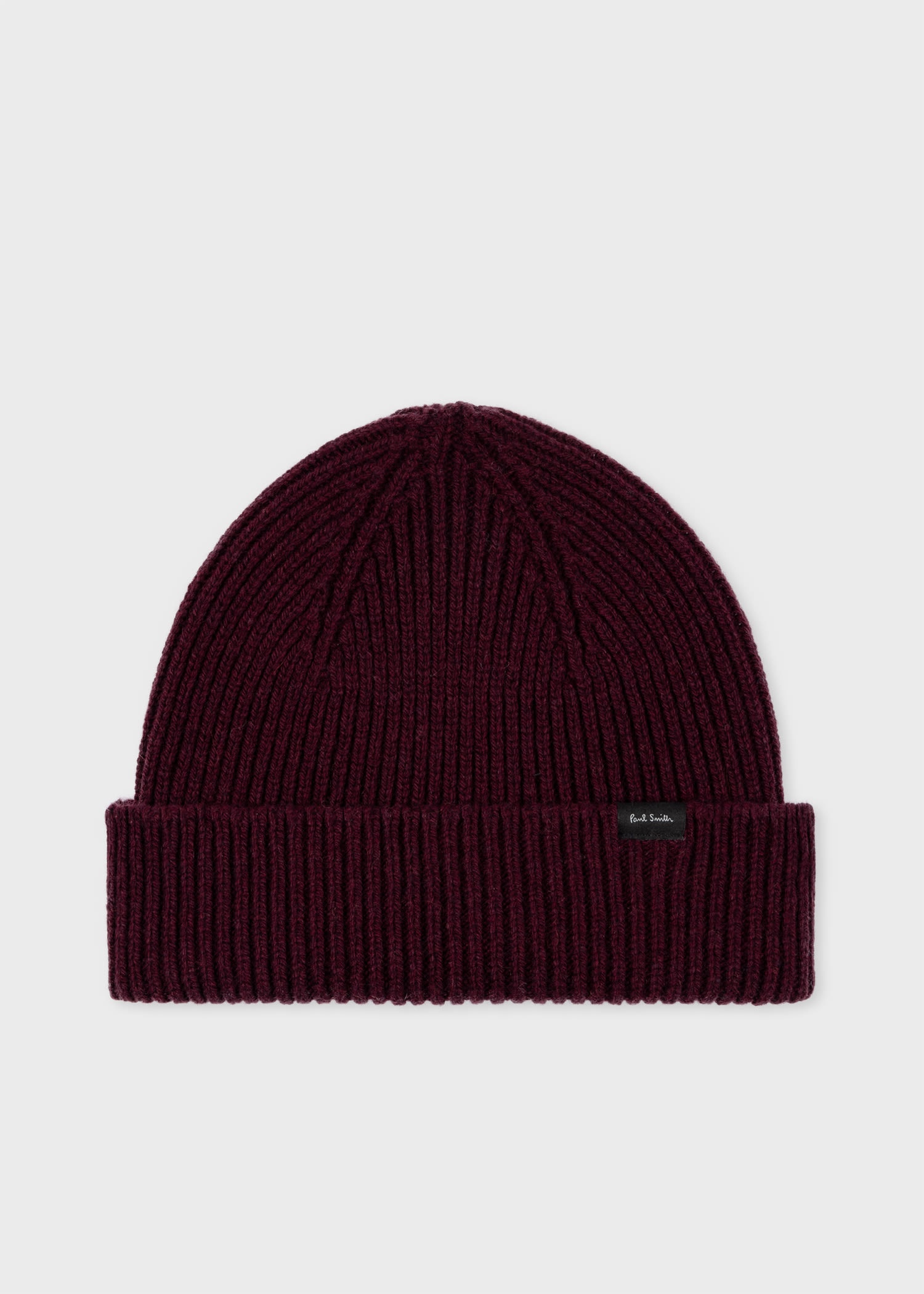 Cashmere-Blend Beanie Hat - 1