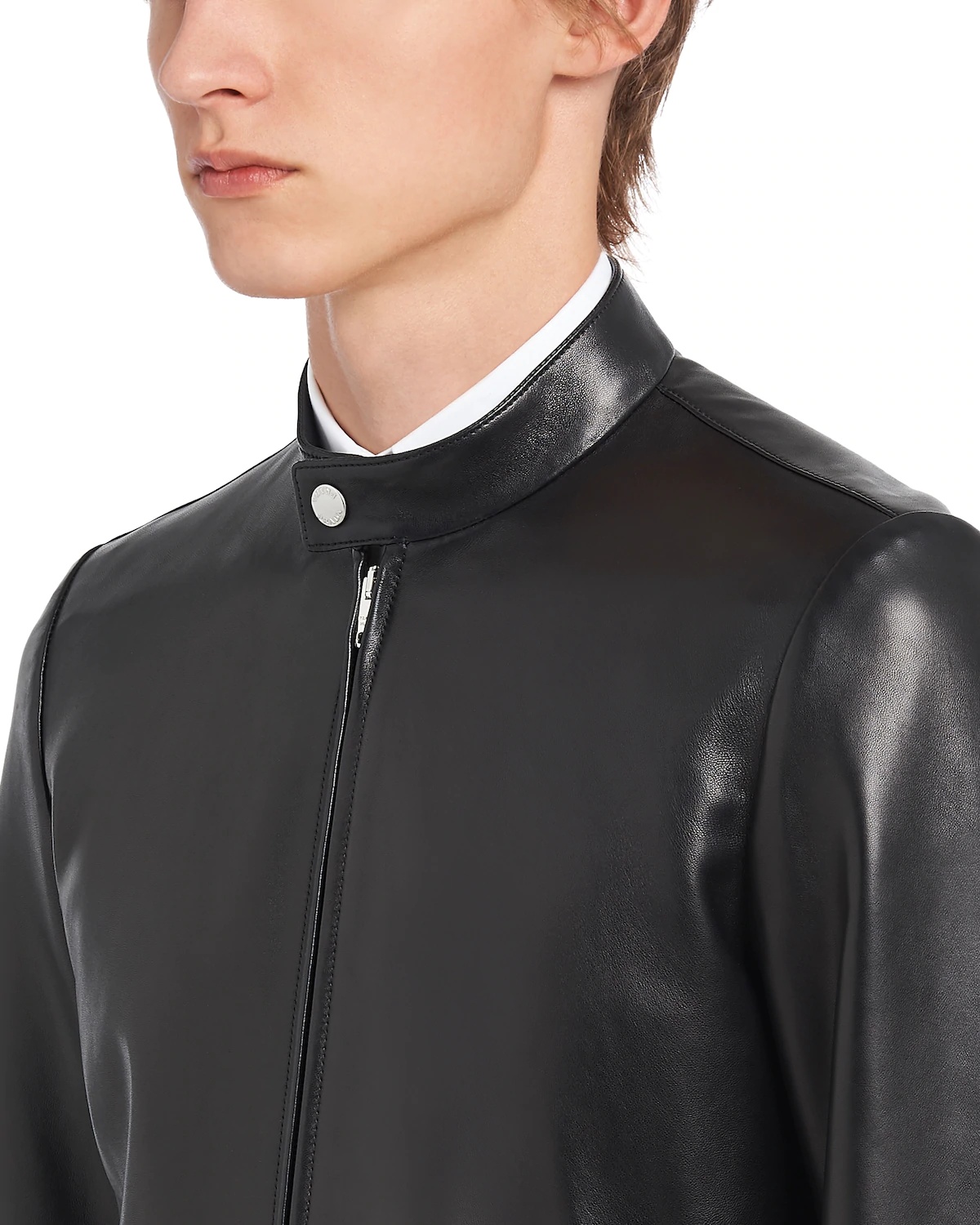 Nappa leather biker jacket - 5