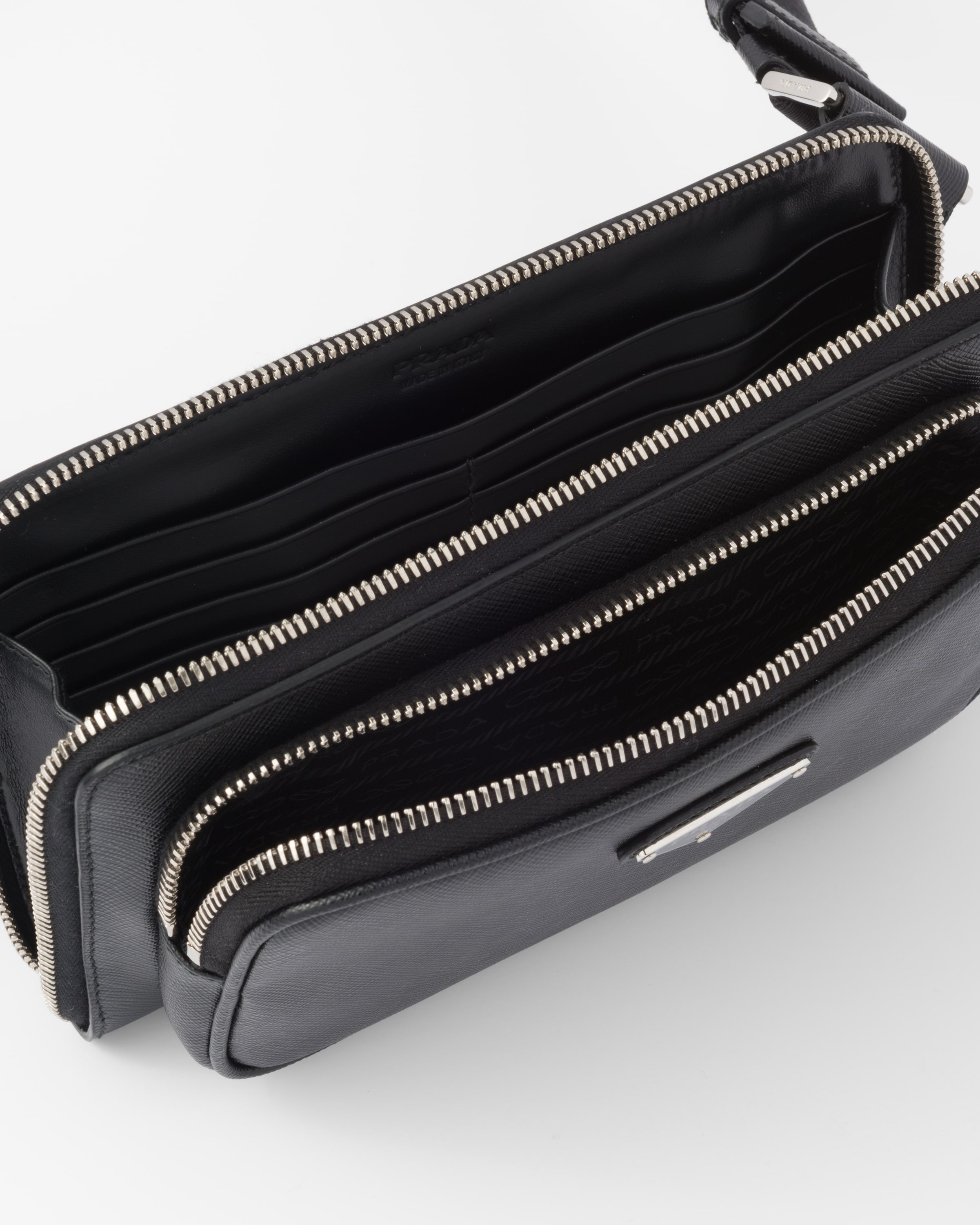 Saffiano leather belt bag - 5