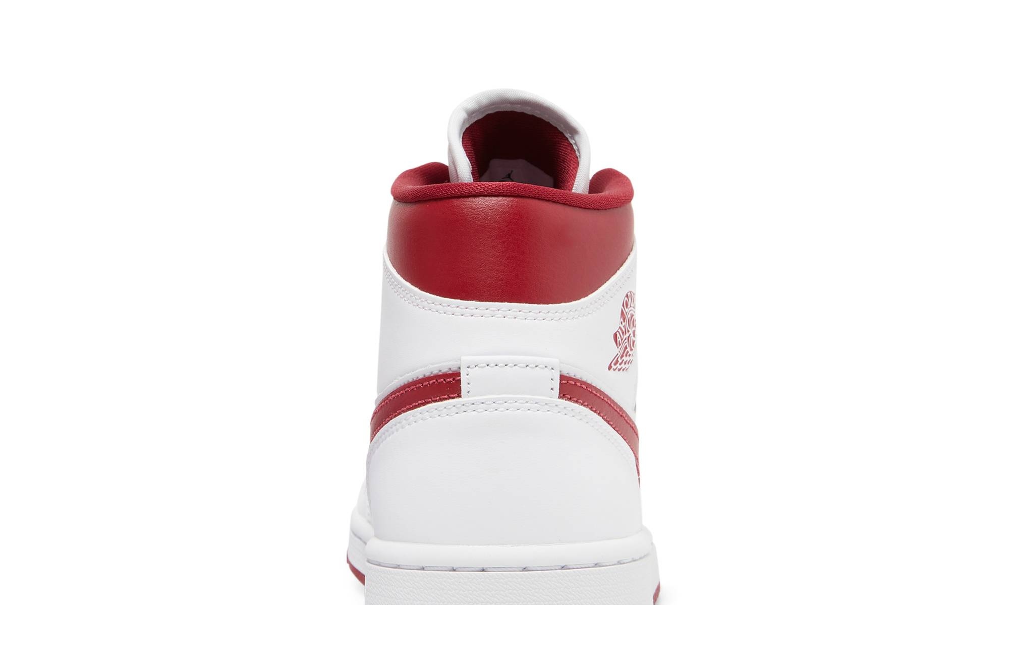 Wmns Air Jordan 1 Mid 'White Pomegranate' - 7