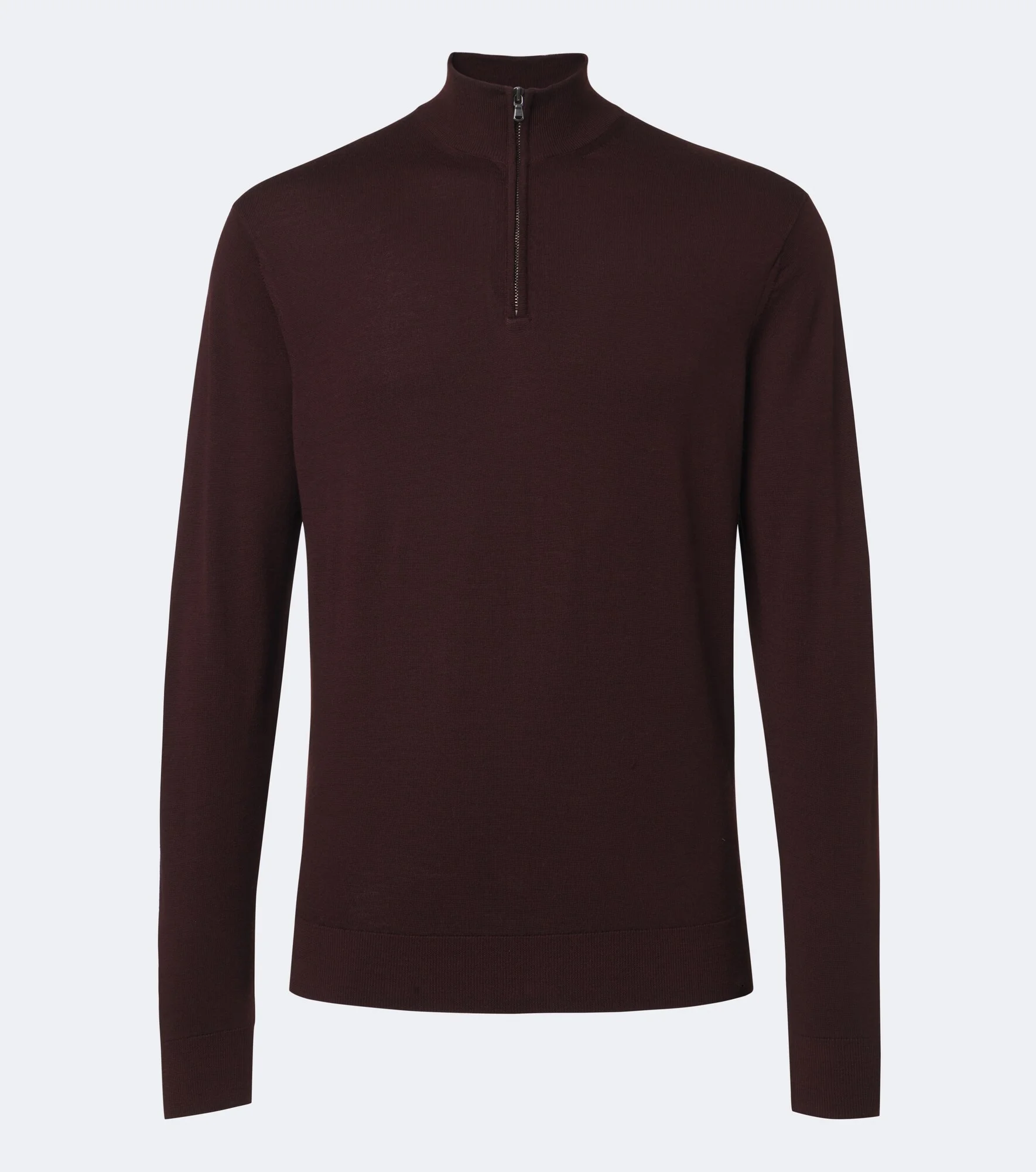 Wool half-zip sweater - 1