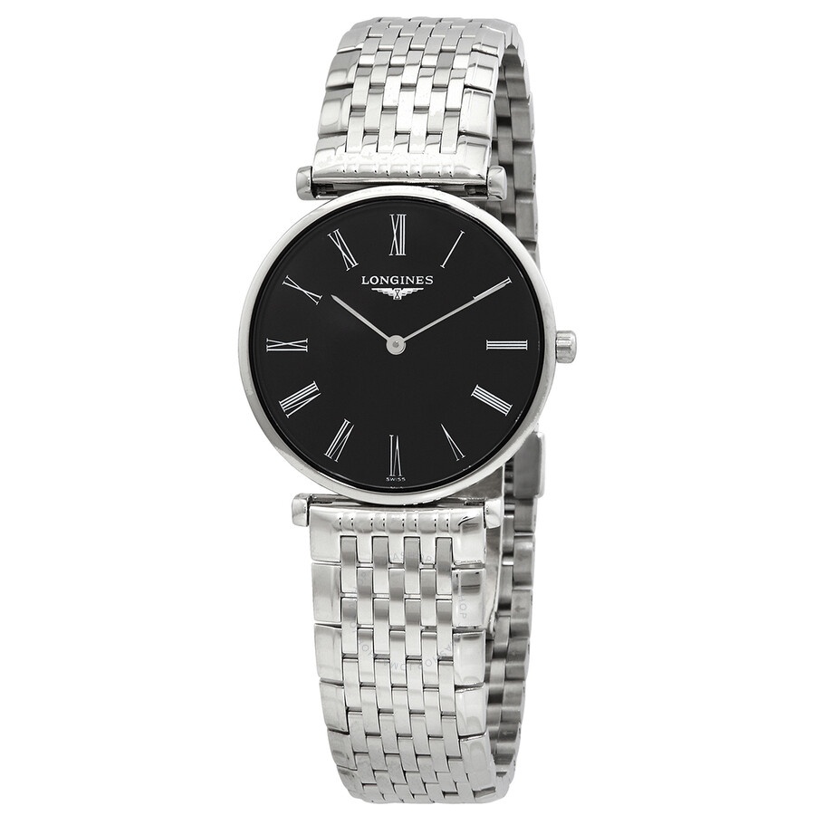 Longines La Grande Classique Quartz Black Dial Ladies Watch L4.512.4.51.6 - 1
