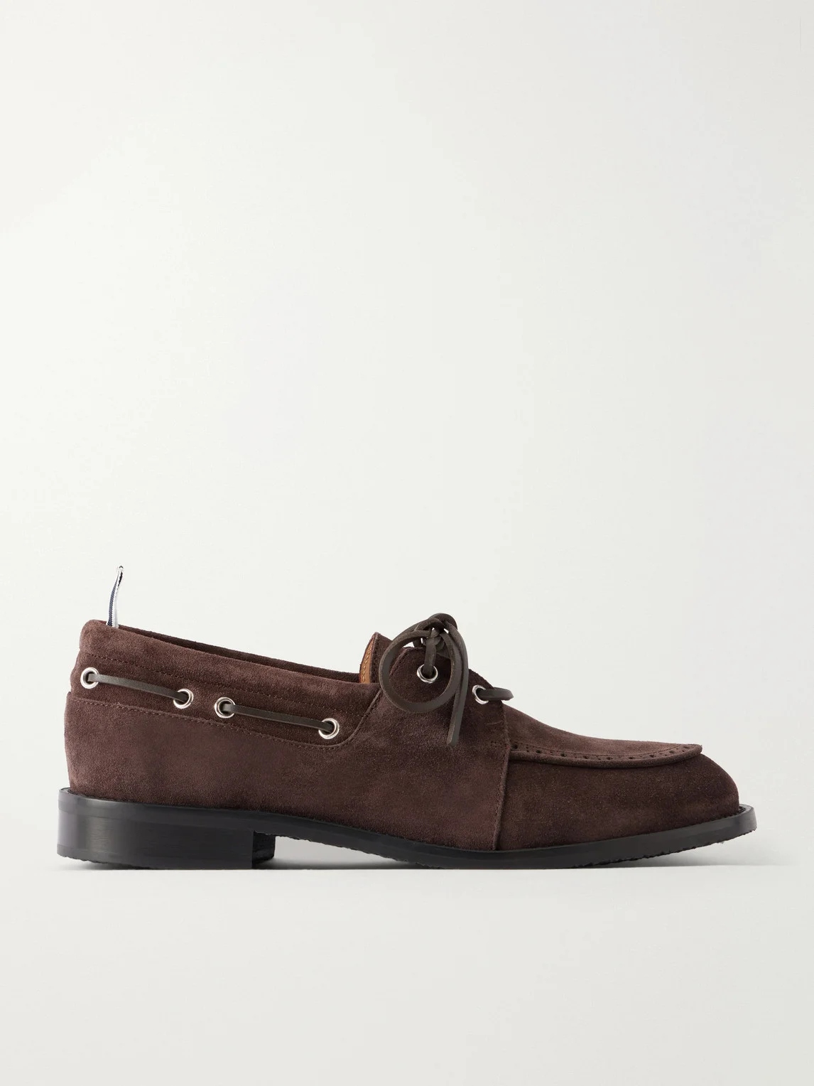 Suede Boat Shoes - 1
