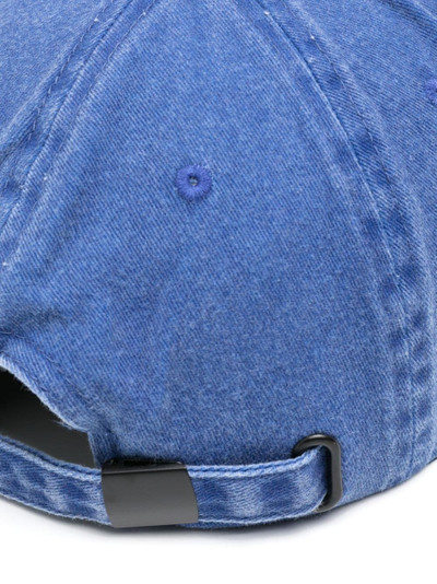 VERSACE JEANS COUTURE logo-embroidered denim cap outlook