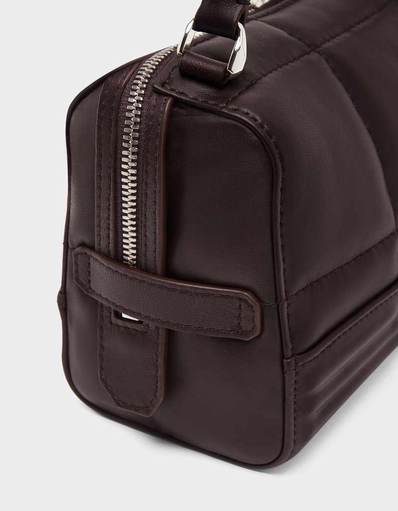 Ferrari GT Soft shoulder bag in quilted leather 5