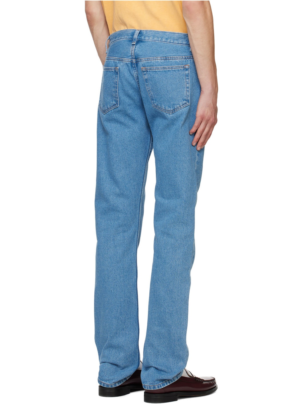 Blue New Standard Jeans - 3