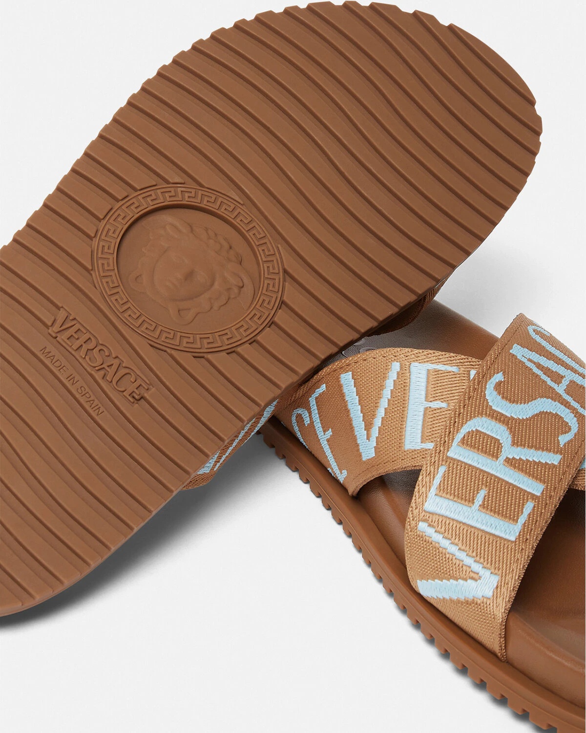 Versace Allover Sandals - 4