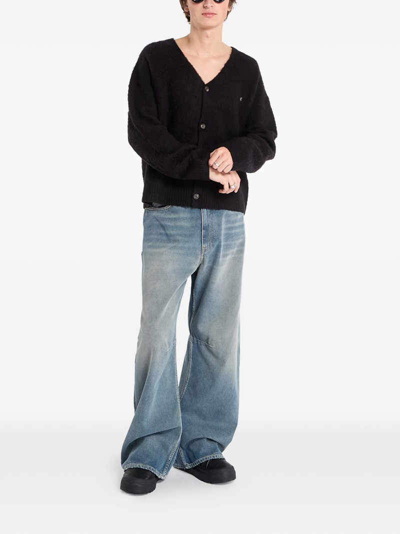 REPRESENT Textured Knit V-neck cardigan outlook