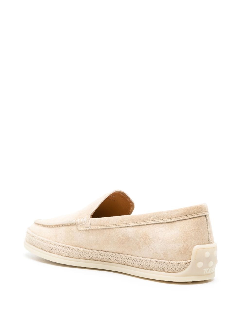 slip-on suede loafers - 3