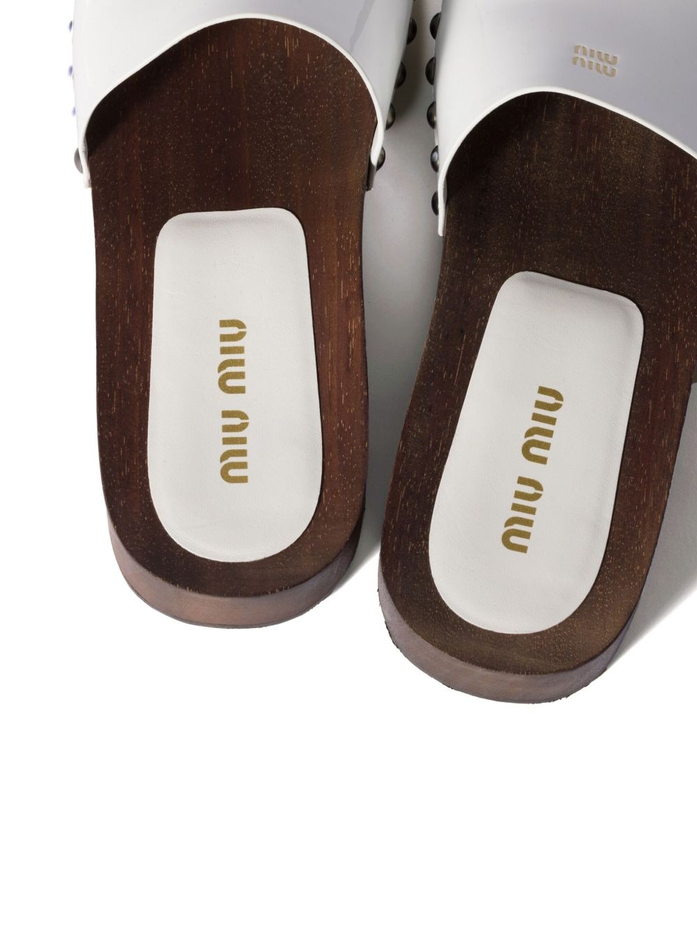 patent-leather clogs - 3