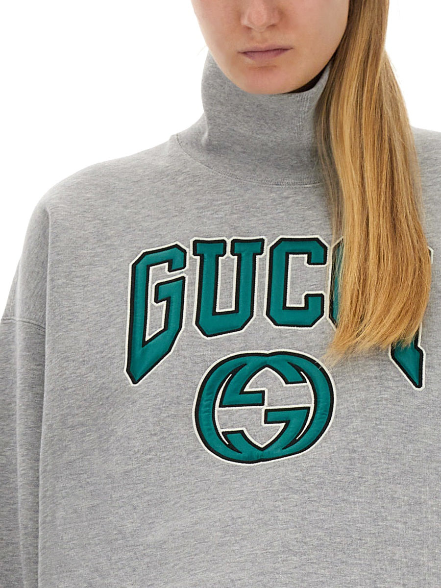Gucci Women Sweatshirt With Embroidery - 3