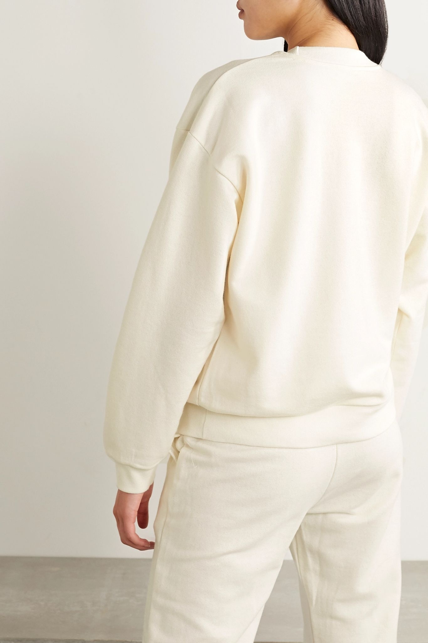 Carlo cotton and cashmere-blend sweatshirt - 4