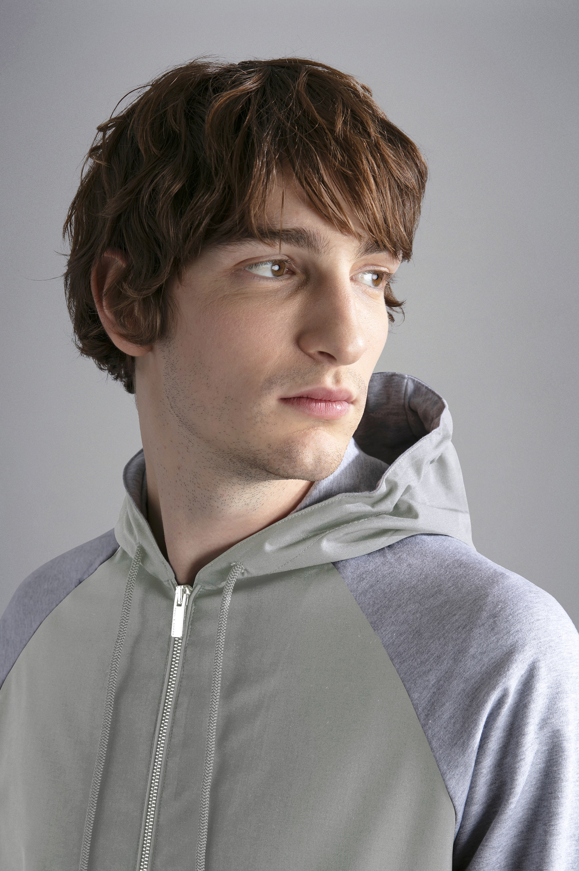 WOOL AND SILK HYBRID JACKET - 4