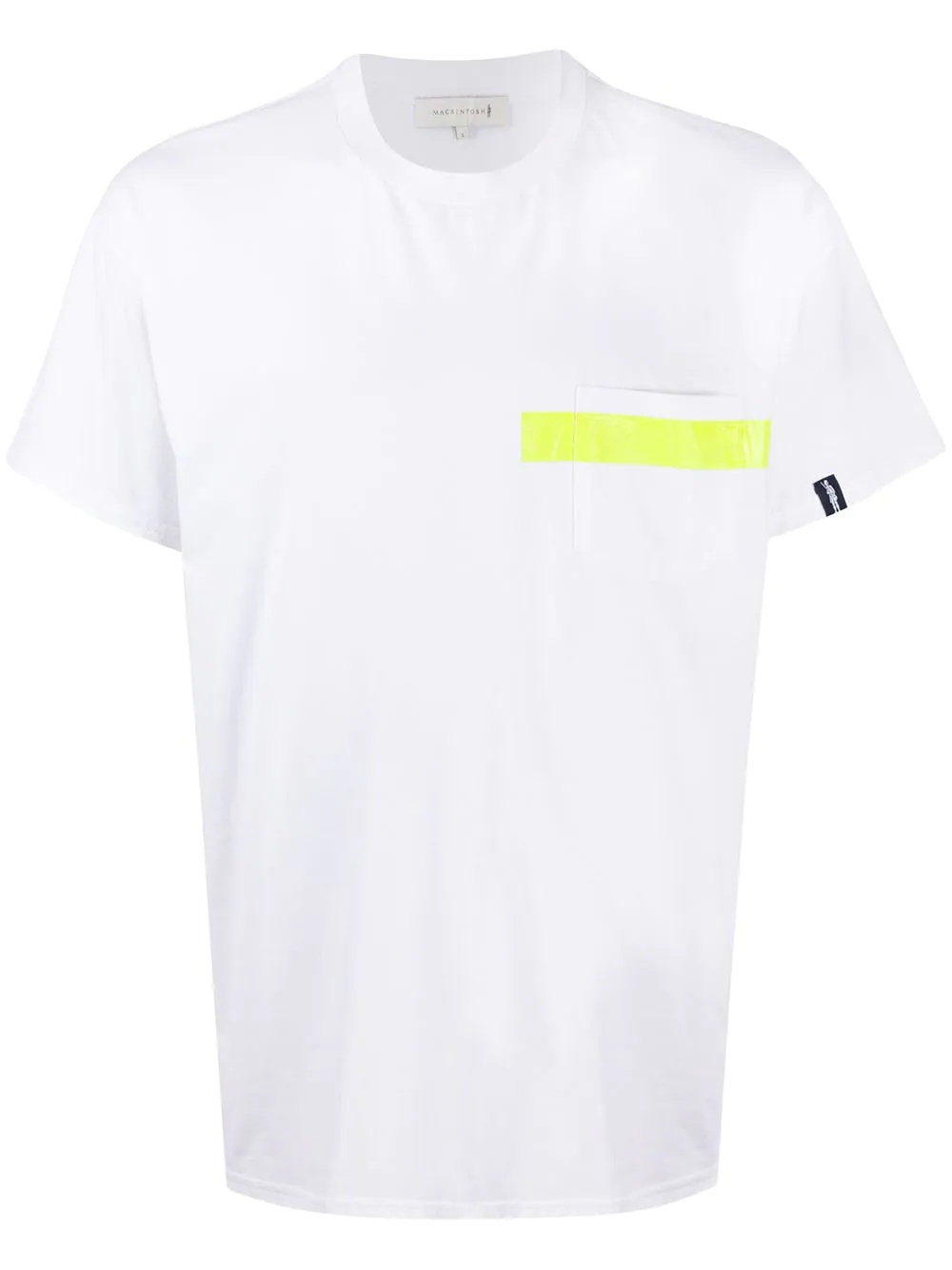 patch-pocket short-sleeve T-shirt - 1